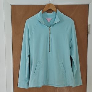Lilly Pulitzer Aqua Blue Top
